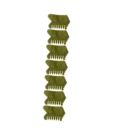 Frcolor 7 STK XIUYAN-JADE MASSAGEG MASSATION Skin care tool Guasha massage tools Guasha face tool Jade for face facial massage scratching clock massage massage tablets 10x6cmx7pcs Gr nx7stk