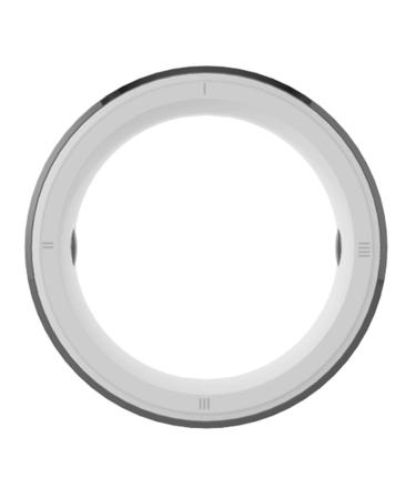 Jingling RFID rings for men |Integrated portable device 6 RFID cards 2 health stones stylish ring for social sharing waterproof smart ring for iOS smartphones