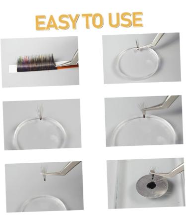 20 Pi ces Silicone Eyelash Extension Pads Reusable Lash Grafting Pallet Soft Comfortable Support For Professional - Buy Online on GoSupps.com