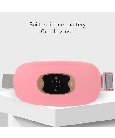 Adjustable Electric Menstrual Care Pad | Cordless Vibration Massage & Heated Waist Belt | 3 Temperature Levels for Women's Comfort - Buy Online on GoSupps.com