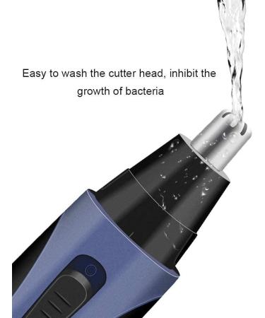 Premium Waterproof Nose Hair Trimmer Scissors - Stainless Steel Rechargeable & Portable for Men & Women - Smooth & Precise Grooming - Buy Online on GoSupps.com