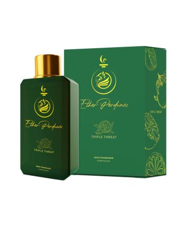 TRIPLE THREAT Extrait De Parfum 100ML Perfume I Luxury Niche Perfume Made In UAE I Higher Oil Concentration for Increased Potency & Longevity