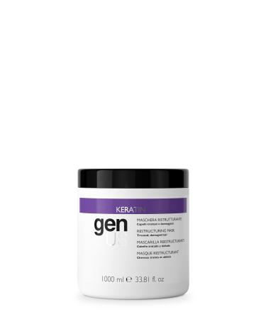 Masque restructurant GEN US KERATIN pour cheveux trait s et ab m s 1000 ml 295