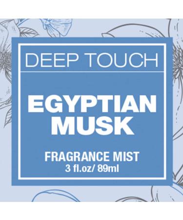 Difeel Deep Touch Body Mist Spray - Egyptian Musk 3 Ounces - Buy Online on GoSupps.com