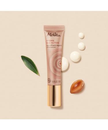 Melvita Lifted Eye Contour Care - 99% Organic Argan Bio - Smoothing Wrinkles & Defrosting Eye Area - 15ml - Buy Online on GoSupps.com