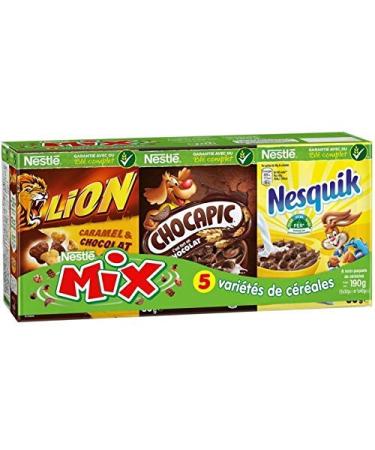 NESTLE MIX - Cereal Variety Mix 190G - Pack of 2 - free delivery