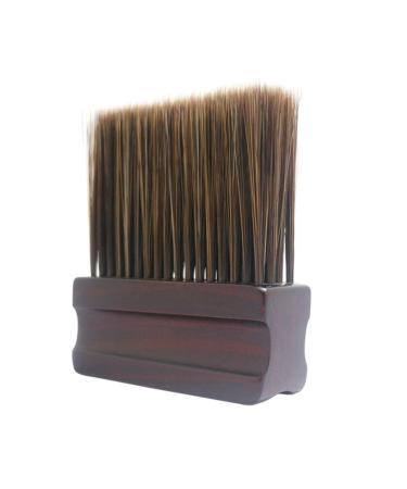 Housoutil Neck Brush Hairdressing Cleaning Brush Face Cleaner Brush Barber Shaving Brush Broken Hair Remove Brush Duster Hair Salon Brush Barber Supplies Beech Soft Fur