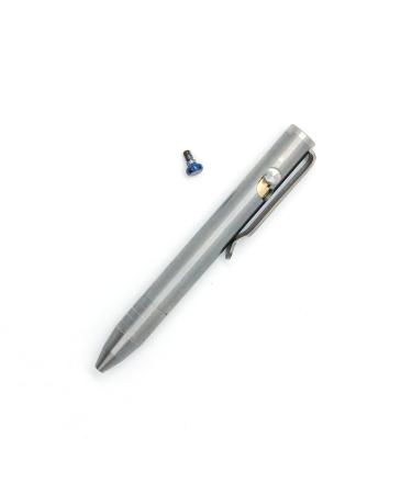 BIG IDEA DESIGN Mini Bolt Action Pen (Titanium - Raw)