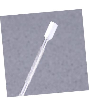 FRCOLOR Exfoliator Scrub Exfoliating Facial Scrub Dead Skin Pusher Stainless Steel Manicure Tool Manicure Tools Manicure Kit Cuticle Trimmer Cuticle Remover Kit Nail Cleaing Stick Cosmetic - Buy Online on GoSupps.com
