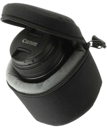 Navitech Black Waterproof Camera Lens Case - Protects Canon RF 50mm F1.8 STM Lens - International Shipping Available - Buy Online on GoSupps.com