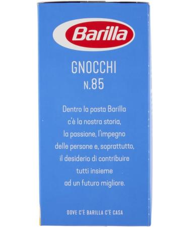  Italian Gourmet E.R. Pack of 10 Barilla Gnocchi pasta no. 85 - 500g + Italian gourmet polpa 400g - Buy Online on GoSupps.com