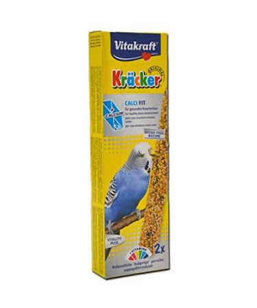 Vitakraft Vitobel - Crackers Perruches Junior Calcium + Miel