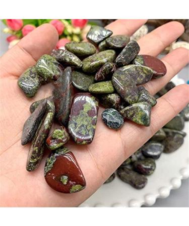 100g Natural Quartz Gemstone Crystal Gravel Dragon Blood Stone Tumbled Stones for Decoration Chakra Reiki Balancing