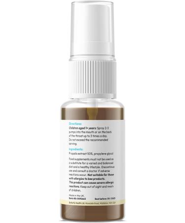 Bee Strength Kids Propolis Throat Spray - Sweet Caramel Flavour | Sore Throat Comfort for Little Ones | All Natural & Alcohol Free (15ml) - Buy Online on GoSupps.com