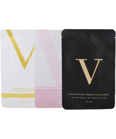 V Face Masks - V Line & Double Chin Reducer | Slimming & Lifting Anti-Wrinkle Facial Treatment (White Pack - Buy Online on GoSupps.com