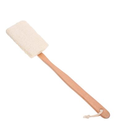 EXCEART Natural Loofah Dish Brush - Handled Bath Scrubber & Massage Sponge for Deep Cleaning - Eco-Friendly Shower Tool - Buy Online on GoSupps.com
