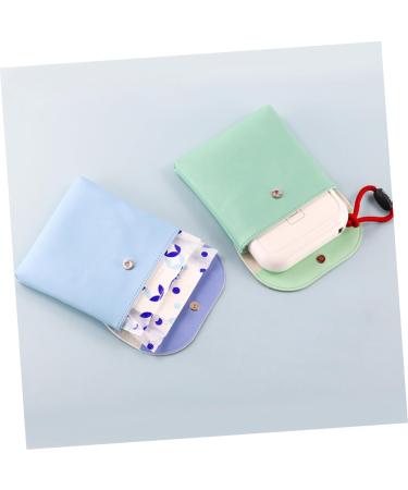Buy Kombiuda 2-in-1 Period Pocket & Tampon Holder | Stylish PU Leather Storage Bag for Breastfeeding Pillow Coins & More - Ideal for Students & Everyday Use - Buy Online on GoSupps.com