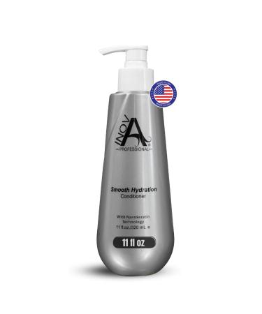 Silk Keratin Smooth Hydration Conditioner (11 Oz) white