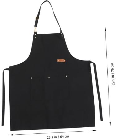 Ipetboom Barber Apron Kitchen Apron Mens Apron Serving Apron Polyester Apron Grill Aprons for Gardener Pocket Apron Overalls for Men Cafe Aprons Fabric Women's Kitchen Supplies Milk Tea - Buy Online on GoSupps.com