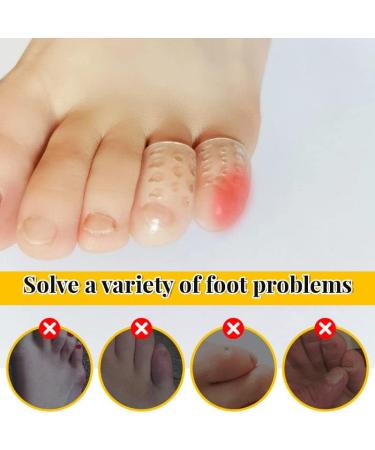 Silicone Toe Guards - Small Toe Protective Covers | 4 PCS Set for Callus and Corn Prevention - Buy Online on GoSupps.com