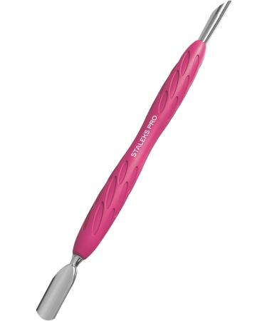 STALEKS PRO by Natury Nails Cuticle Pusher with Rubber Silicone Handle Stainless Steel UNIQ 10/2 - Buy Online on GoSupps.com