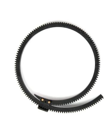 FOTGA Rubber Flexible Gear Belt Ring 0.8 pitch for DP500IIS DP500III JTZ DP30 Follow Focus ,Adjustable from 46mm to 110mm Black