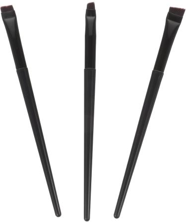 Baluue 12 Pcs Female Black Oblique Eyeliner Brush Ultra Thin Eyeliner Brush - Buy Online on GoSupps.com