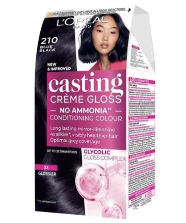 L'OR AL L'Or al Casting Cream Gloss 210 Blue Black (Pack of 3)