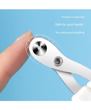 2PCS Pet Nail Clippers with 2mm Round Cutout for Cats/Birds/Small Animals - Avoid Over Cutting Nail Clippers for Hyperactive Cats Who Like to Struggle - Injury-Free Nail Cutting for Novice pet Family - Buy Online on GoSupps.com