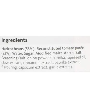 Morrisons Baked Beans in Tomato Sauce 4 x 410g cans (Forced) - Buy Online on GoSupps.com