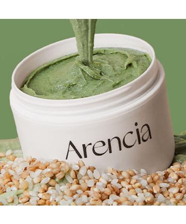 ARENCIA Green Rice Cake Cleanser 4.23oz - Moisturizing & Brightening with Rice Water, Rice Powder & Green Tea - Natural Vegan Korean Mochi Cleanser - Buy Online on GoSupps.com