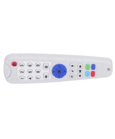 Buy Baby Teether Simulation Remote Control Soft Silicone Teething Toy - Safe & Durable | Beige White | International Shipping - Buy Online on GoSupps.com