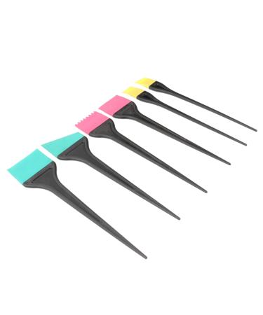 Vaguelly Pinceau Applicateur De Teinture Pour Cheveux Lot De 6 Pinceaux Pour Coloration Capillaire En Silicone Professionnel Pour Salon De Coiffure Et Coloration Domicile
