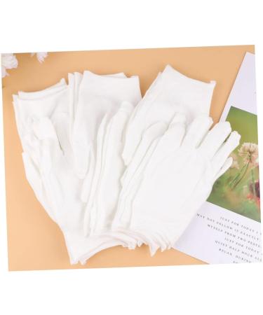 Beatifufu 12 Pairs Protective Marching Grip for Work Stretch Special Formal Tape Dispenser Jewelry Touch Gardening White - Buy Online on GoSupps.com