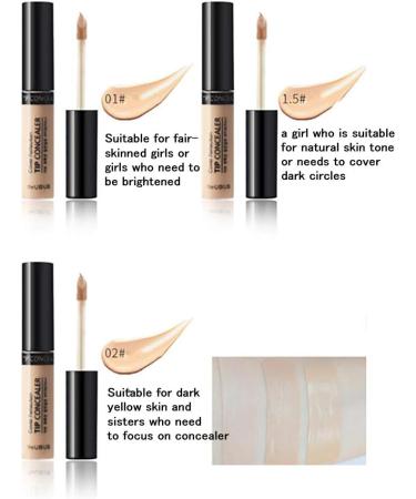 Hilai 1 x Concealer Concealer Liquid Camouflage Concealer Concealer Fit Underlining Concealer (1 Fair) - Buy Online on GoSupps.com