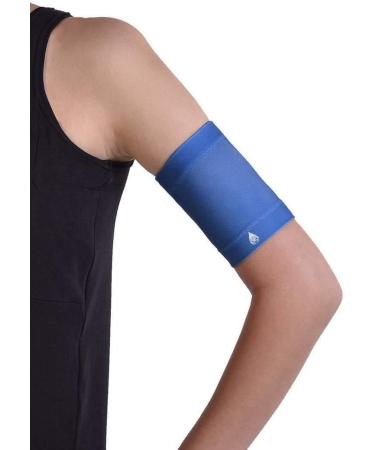 Dia band glucose sensor protection bracelet freestyle libre medtronic dexcom or omnipod-comfortably reusable diabetics band.L (29-32 cm)