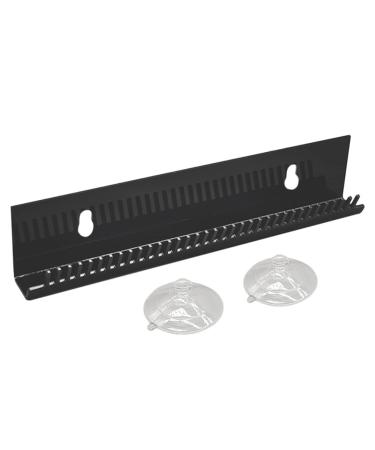 HAPINARY Wig Display Stand Wig Stand Portable Clothes Rack Extensions Extension Holder Portable Garment Rack Wig Storage Rack Acrylic Monitor Stand Coat Hanger Hair Resin 30X6CM Black