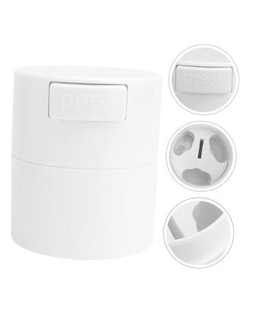 FRCOLOR 2 Pcs Lash Storage - Lash Glue Tank & Extension Supplies - Eyelash Glue Jar & Holder Case - White Cosmetic Organizer for Eyelash Extensions - Buy Online on GoSupps.com