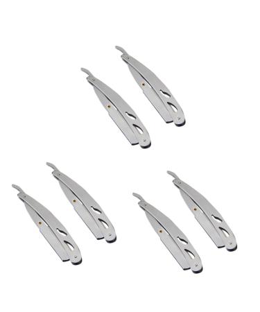 Zerodeko 6 pth razor holder made of stainless steel vintage shaver holder vintage razor for men holder for razor plane