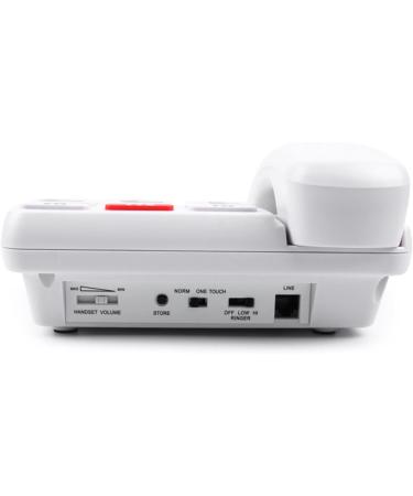 FEIlei Elderly Telephone Big Button Telephone Large Number Redialing Corded Landline for Elderly Hands Corded Telephone - Buy Online on GoSupps.com