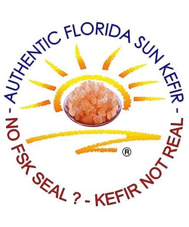 Florida Sun Kefir Original Water Kefir Grains - 1/4 lb with 12 Brewing Bags - Buy Online on GoSupps.com