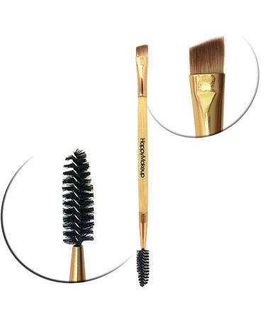 Buy Duo Eyebrow Brush & Lash Pass Insert - Cruelty-Free Synthetic Bristles | Perfect Sloping Design - Buy Online on GoSupps.com