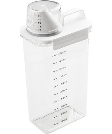 Gbtdoface Washing Powder Storage Laundry Powder Storage Airtight Detergent Dispenser Multi-Purpose Washing Powder Dispenser Washing(2300ML) - Buy Online on GoSupps.com
