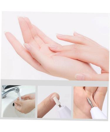 Ipetboom Nail Display Stand 1set Nail Polisher Nail Clippers Abs White Portable Hair Double Bun - Buy Online on GoSupps.com