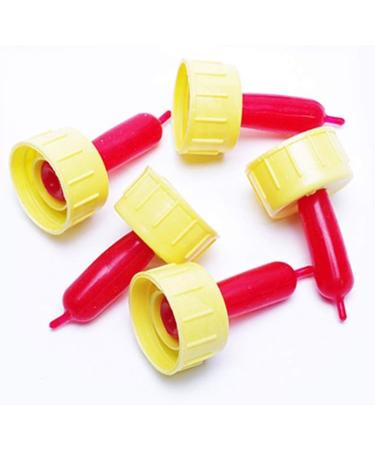 10 PCS Pritchard Nipples for Small Animals - Soft Rubber Milk Drink Nipple for Feeding Sheep, Goat, Lamb, Pup, Dog, Kids - Buy Online on GoSupps.com