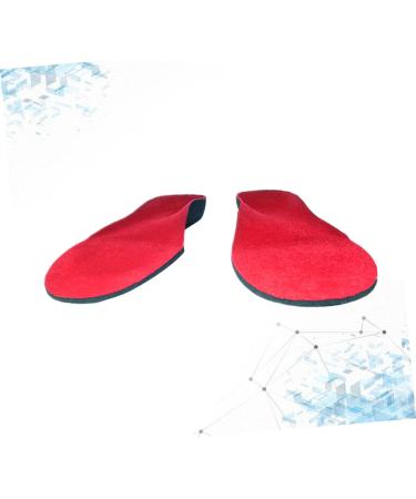 Didiseaon Flatfoot Insoles - Optimal Arch Support & Cushioning for Sports Shoes | Damping Shoe Inserts for Men & Women - Red - Buy Online on GoSupps.com