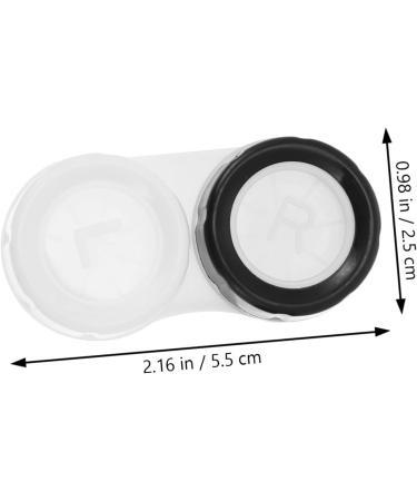Ultechnovo 10 STK Duplex Contact Lens Travel Case - Organizer & Tweezers - Durable AB Medical Plastic - Buy Online on GoSupps.com