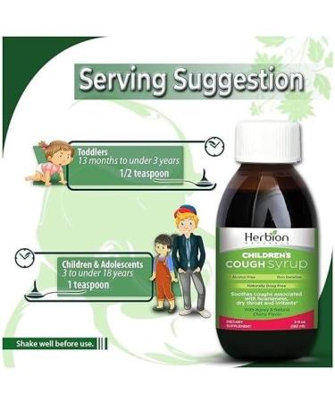 Herbion Children's Cough Syrup 150ml - Soothing Relief for Kids - Buy Online on GoSupps.com