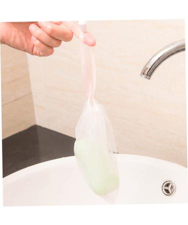 NOLITOY Soap Mesh Pouch - Exfoliating Soap Saver Bag for Handmade Soap & Bath | Bubble Net Bath Flower - Japan Cleansing Accessory - Buy Online on GoSupps.com