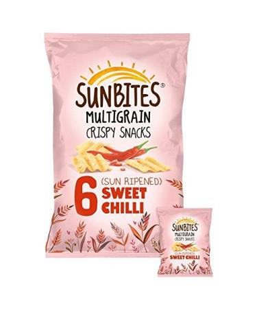 Sunbites Sweet Chilli Multigrain Snacks 25g x 6 per pack